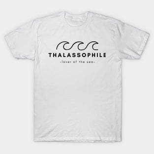 Thalassophile - The lover of the sea T-Shirt